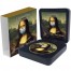 USA QUARANTINED ART - MONA LISA FACE MASK - LA GIOCONDA Da Vinci series CORONAVIRUS American Silver Eagle 2020 Walking Liberty $1 Silver coin Gold plated 1 oz